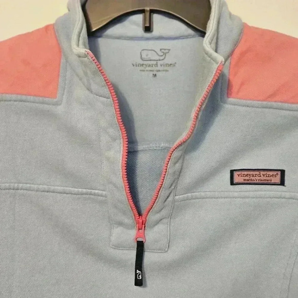 Vineyard Vines Top 1/4 Zip 100% Cotton Sweatshirt EUC - Picture 7 of 11